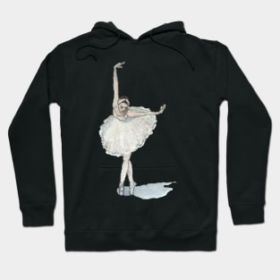 White Swan ballet Hoodie